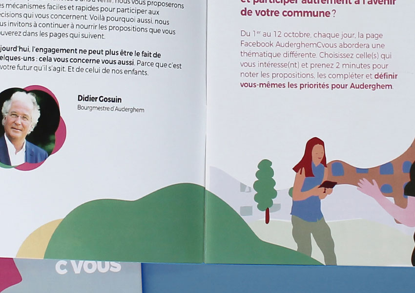 UNE CAMPAGNE PARTICIPATIVE ET HAUTE EN COULEURS