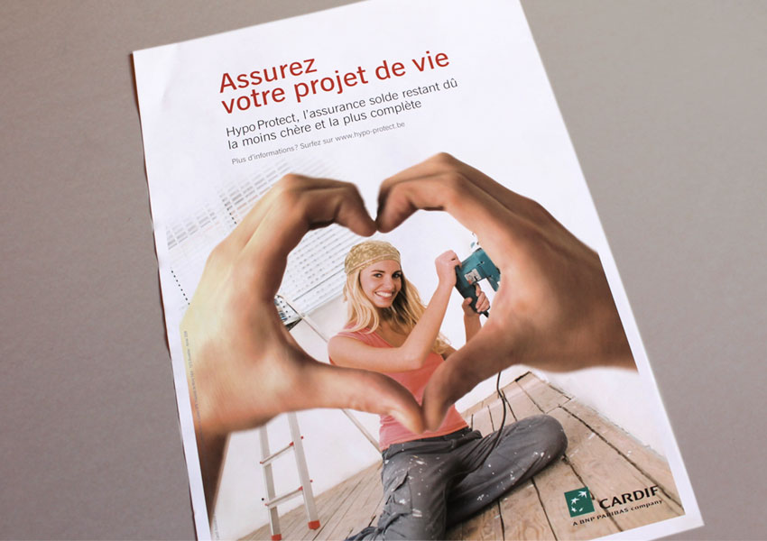 CAMPAGNE PRODUITS POUR CARDIF BNP PARIBAS