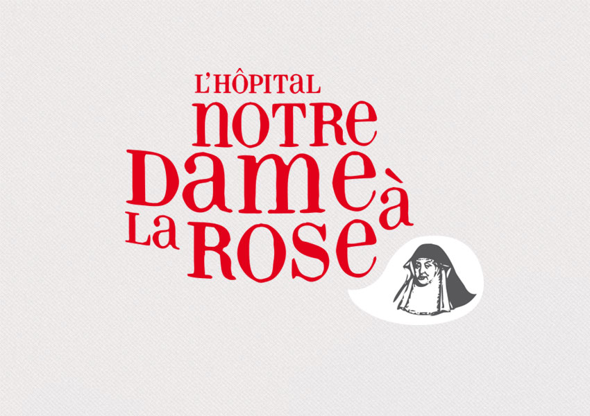 PROPOSITION GRAPHIQUE POUR L&rsquo;HÔPITAL NOTRE DAME À LA ROSE