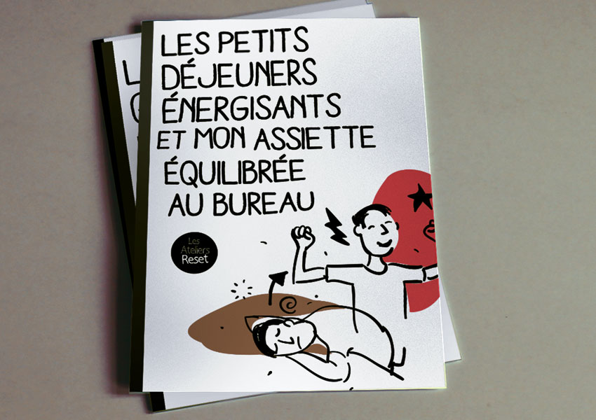 COUVERTURES POUR FASCICULES DES QUATRE ATELIERS “RESET”